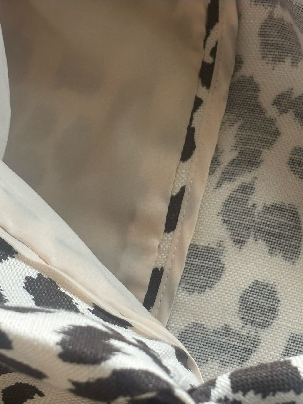 J. Crew Cream and Black Leopard Print Lightweight Blazer, Size 6 - Picture 12 of 15